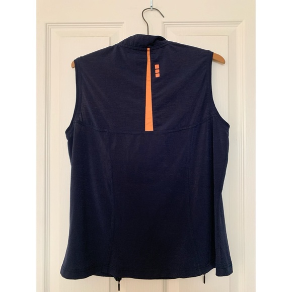 Jamie Sadock Sleeveless Zip Up Top Women’s Size Large - Picture 2 of 3